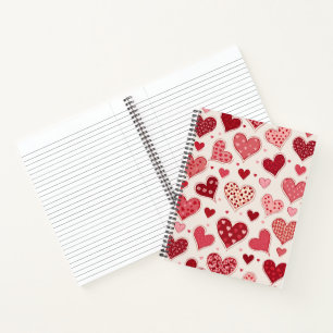 a world full of hearts notebook