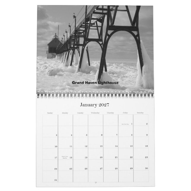 A World in Black and White Calendar (Jan 2027)