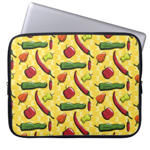 A World of Chilli Peppers Laptop Sleeve