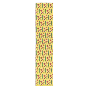 A World of Chilli Peppers Table Runner
