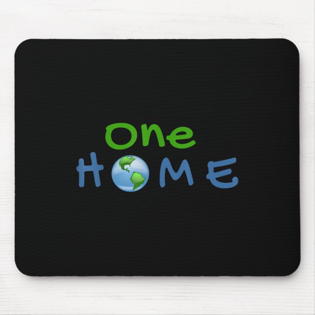 A World Of Climate Protection Environmental Protec Mouse Mat (Front)