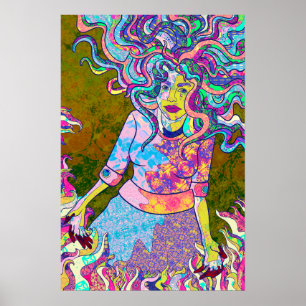 A World of Flames Poster