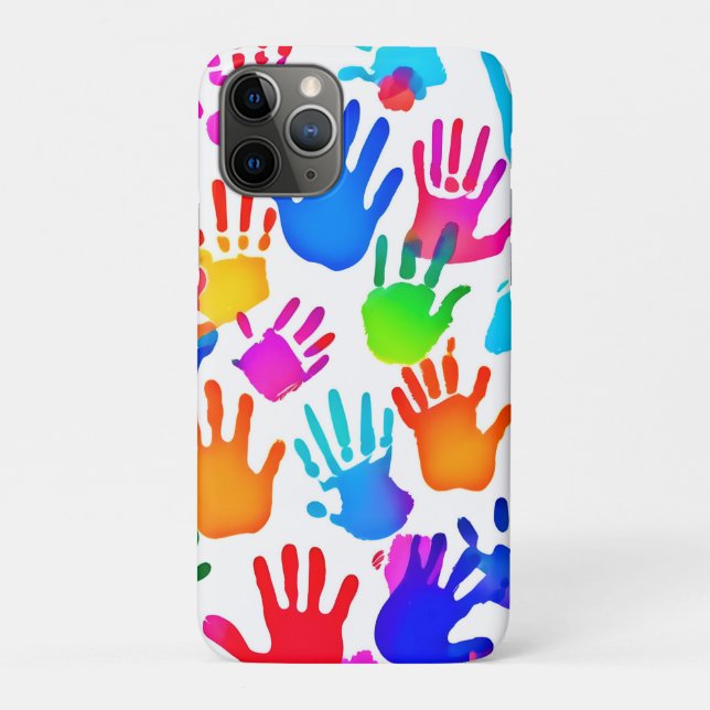 A World of Hands in Colour Case-Mate iPhone Case (Back)