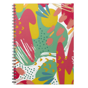 A world of vibrant colors notebook