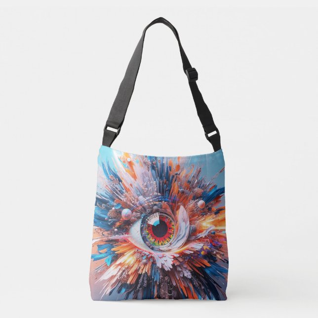 A World Of Wonder Begins With Vision Crossbody Bag (Front)