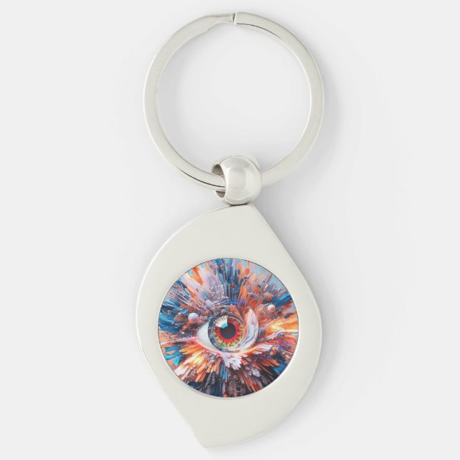 A World Of Wonder Begins With Vision Key Ring (Front)