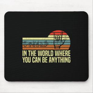 A World Where You Can Be Asl Awareness Deaf Sign L Mouse Mat