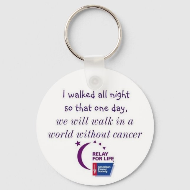 A World Without Cancer Key Ring (Front)