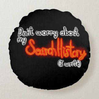 A Writer's Secret Round Cushion