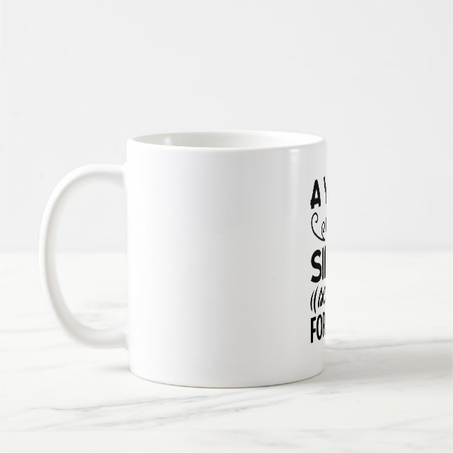 a yawn is a silent scream for coffee coffee mug (Left)