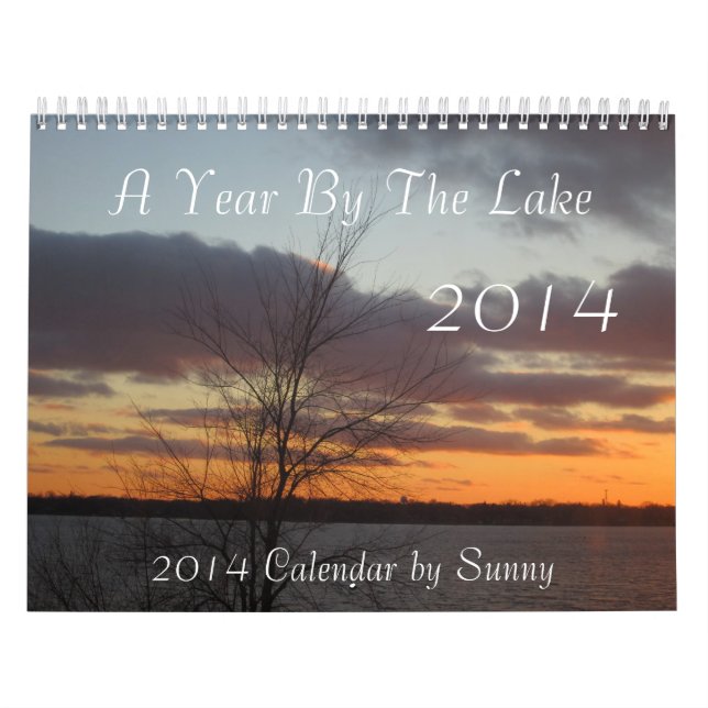 A Year By The Lake 2014 Calendar (Cover)