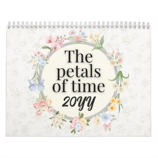 A Year in Bloom : Aesthetic Floral Gift Calendar