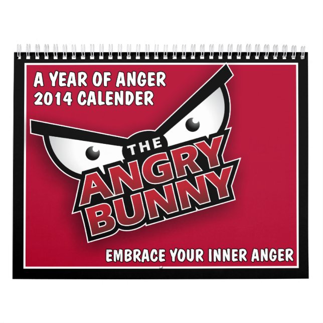A Year of Anger 2014 Calendar (Cover)