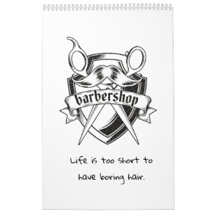 A year of barbershop inspiration Calendar