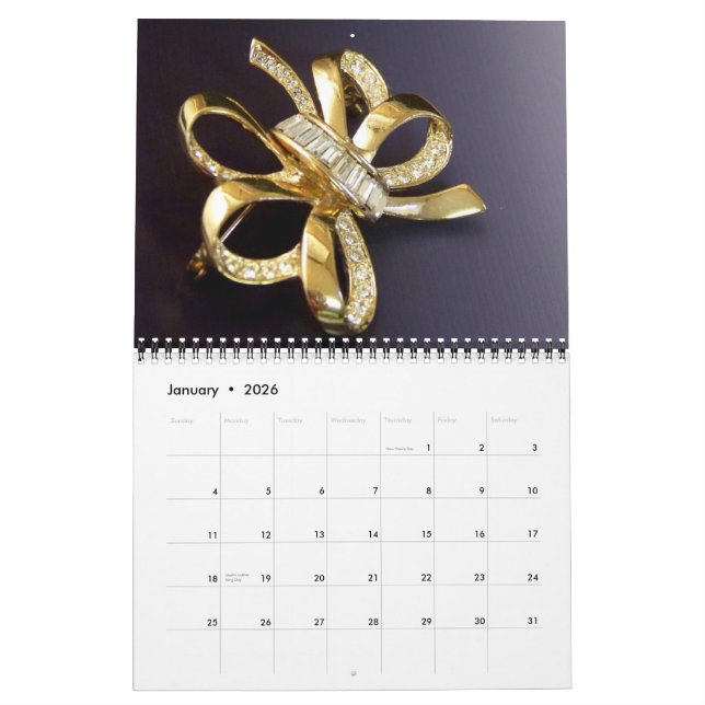 A Year of Jewels Calendar (Jan 2026)
