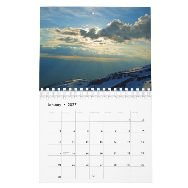 A Year of Life Calender 2007 Calendar (Jan 2027)