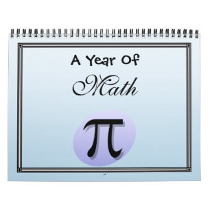 A Year of Math Calendar