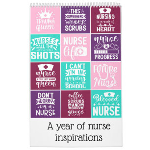 A year of nurse inspirations calendar