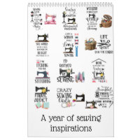 A year of sewing inspirations