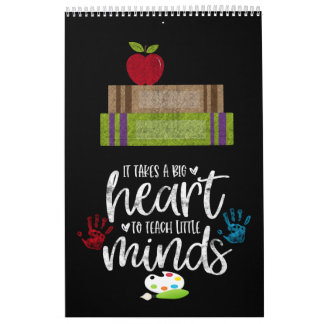 A year of teachers motivation calendar