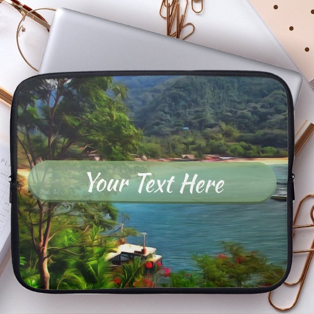 A Yelapa View 0828 Laptop Sleeve (Creator Uploaded)