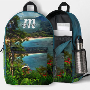 A Yelapa View 0828 Printed Backpack