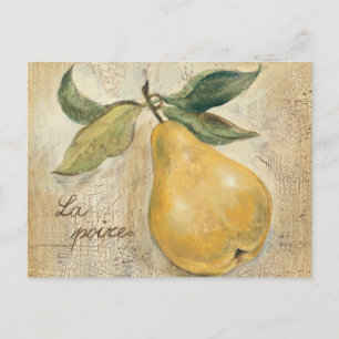 A Yellow Pear Postcard