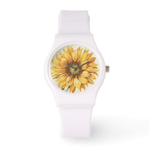 A Yellow Sunflower Watch