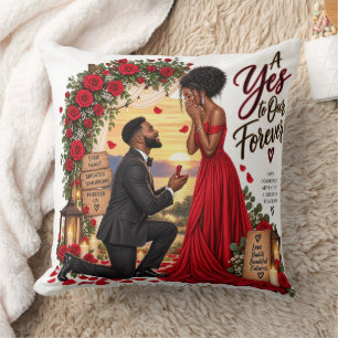 A Yes to Our Forever Cushion