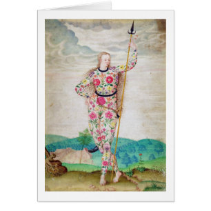 A Young Daughter of the Picts, c.1585 (w/c and gou