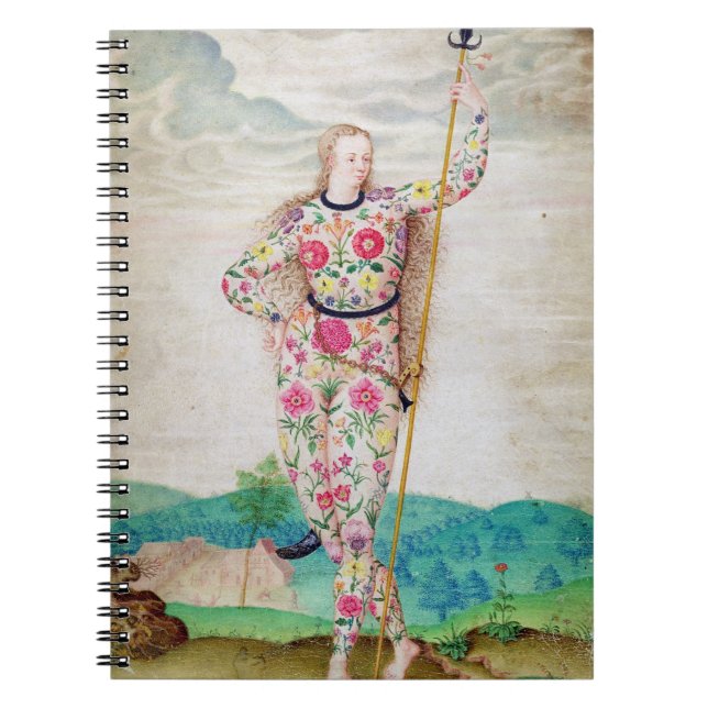 A Young Daughter of the Picts, c.1585 (w/c and gou Notebook (Front)