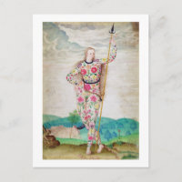 A Young Daughter of the Picts, c.1585 (w/c and gou