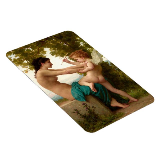 A Young Girl Defending Herself Against Eros Magnet (Right Side)