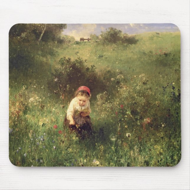 A Young Girl in a Field Mouse Mat (Front)
