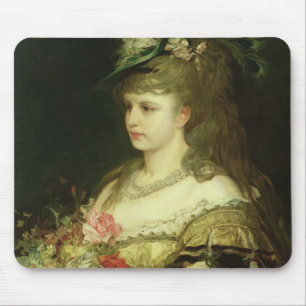 A Young Girl Mouse Mat