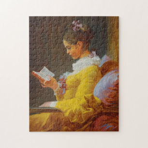 A Young Girl Reading (The Reader) Jigsaw Puzzle