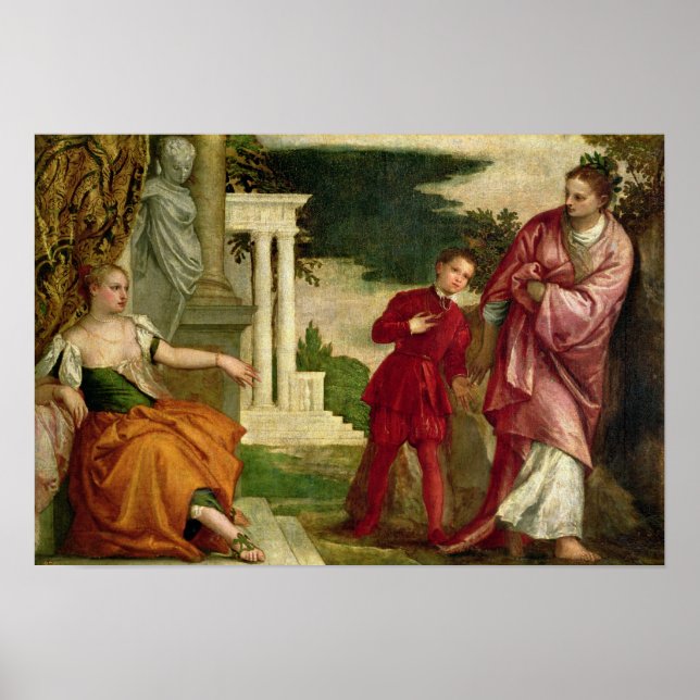 A Young Man Between Virtue and Vice Poster (Front)