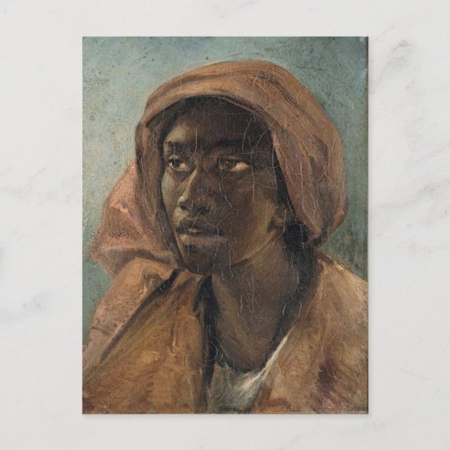 A Young Negro Woman by Theodore Gericault Postcard (Front)