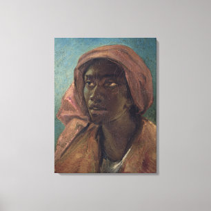 A Young Negro Woman Canvas Print