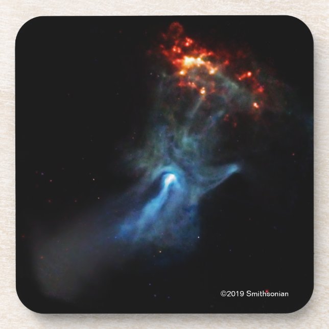 A Young Pulsar Shows Its Hand Coaster (Front)