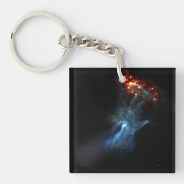 A Young Pulsar Shows Its Hand Key Ring (Front)