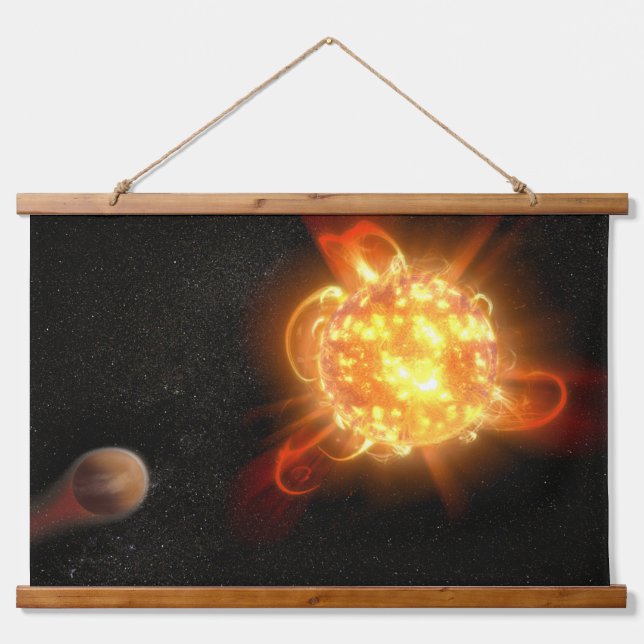 A Young Red Dwarf Hanging Tapestry (Front)