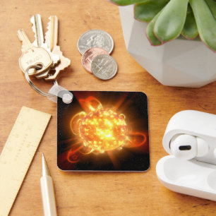 A Young Red Dwarf Key Ring