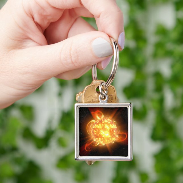 A Young Red Dwarf Key Ring (Hand)