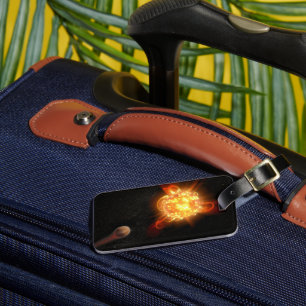 A Young Red Dwarf Luggage Tag