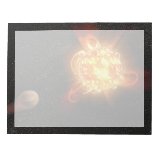 A Young Red Dwarf Notepad (Front)