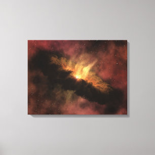 A young star canvas print