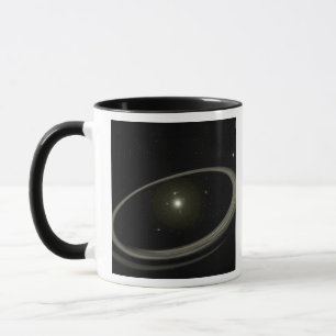 A young star circled by full-sized planets mug