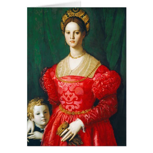 A Young Woman and Her Little Boy, c.1540 (Front)