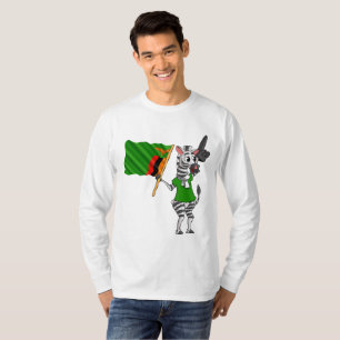 A Zambian Zebra T-Shirt